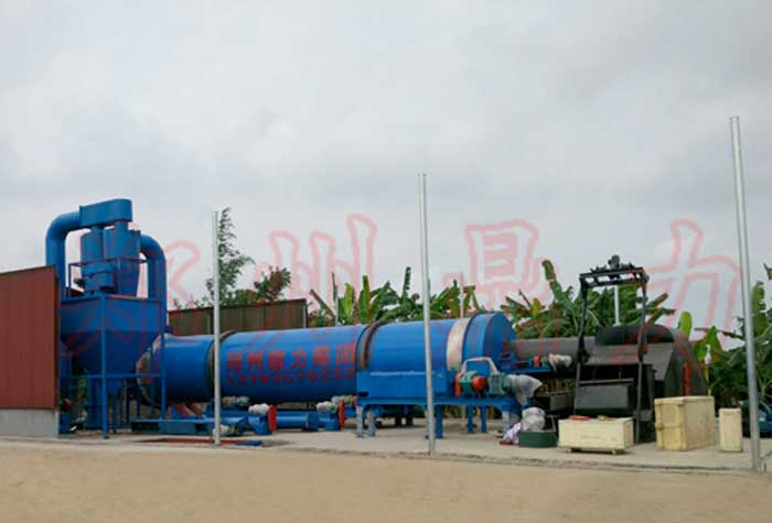 啤酒糟烘干機生產線