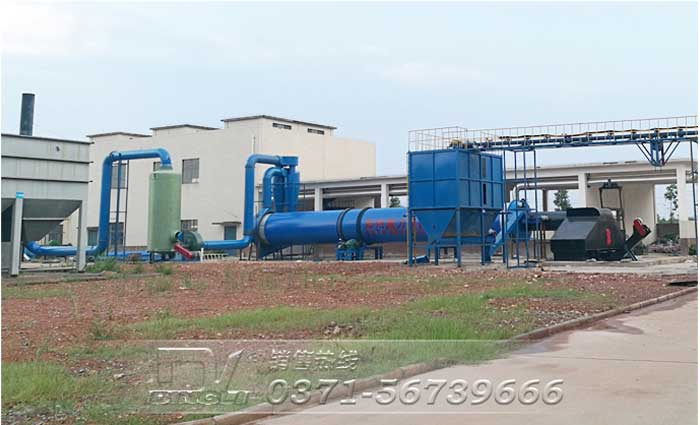 湖南藥渣烘干機生產線